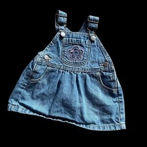 OshKosh B’gosh overall denim dress 3months AA